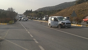 Aydın'da trafik kazası; 4 yaralı 
