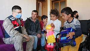 Batuhan'a jandarmadan anlamlı ziyaret 