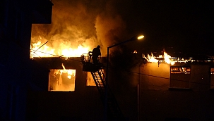 Boş bina korku dolu anlar!