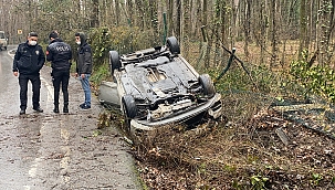 Bu araçtan burnu bile kanamadan çıktı