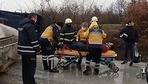 Bursa'da trafik kazası: 1 yaralı