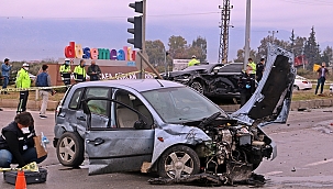 Feci kaza baba oğlu ayırdı: 1 ölü 