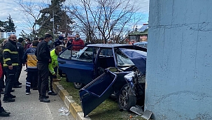 Giresun'da kazası: 1 ölü 4 yaralı