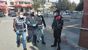 Hırsızlık şüphelisi tutuklandı! 