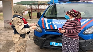 Jandarma kadınları unutmadı!