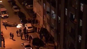 Kaza yapan sürücüye dayak!