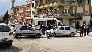 Kırıkkale'de trafik kazası: 2 yaralı