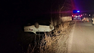 Otomobil takla attı: 7 yaralı 