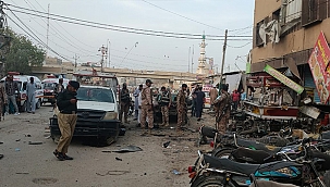 Pakistan'da patlama: 1 ölü 12 yaralı