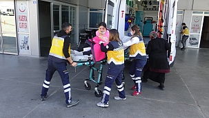 Parkta oynarken yüksekten düştü 