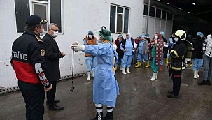 Peynir fabrikasında gaz sızıntısı!