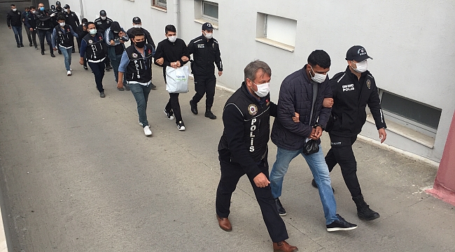 Polisten terör operasyonu: 10 gözaltı