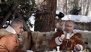 Putin hafta sonu tatili için Sibirya'da