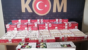 Sahte sigara malzemelerine el konuldu 