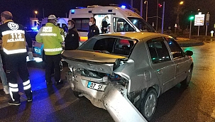 Samsun'da trafik kazası: 4 yaralı 