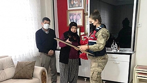 Şehit annelerini unutulmadı!