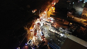 Sultanbeyli'de fabrika yangını 