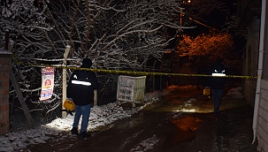 Sırtında vurulan şahıs kurtarılamadı