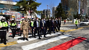 Yaya geçitlerinde kırmızı çizgi dönemi 