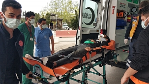 17 yaşındaki genç hastanelik oldu 