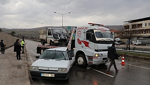 Amasya'da trafik kazası: 2 yaralı 
