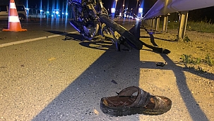 Askerden dönen genç kazada öldü 