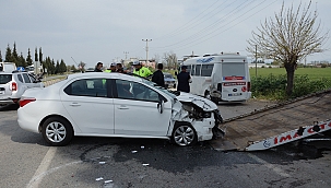 Aydın'da trafik kazası: 1 yaralı 
