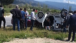 Aydın'da trafik kazası: 3 yaralı