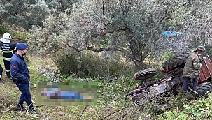 Aydın'da traktör kazası: 1 ölü 
