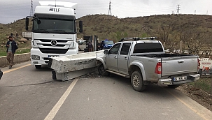Başkentte trafik kazası: 1 yaralı