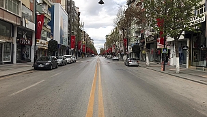 Cadde ve sokaklarda sessizlik hakim