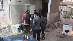 Çamaşır makinası yangın çıkardı!