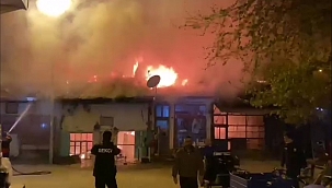 Çorum'da korkutan yangın! 