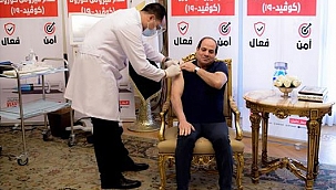 Cumhurbaşkanı es-Sisi aşı oldu