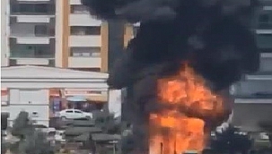 Diyarbakır'da korkutan yangın