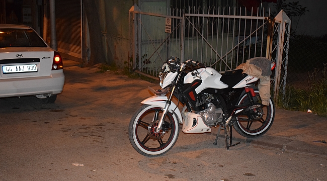 Kısıtlamayı deldi kaçarken kaza yaptı