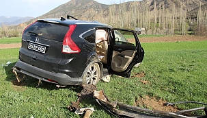 Erzurum'da trafik kazası: 4 yaralı 