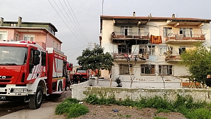 Evde çıkan yangın sonu oldu 