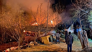 Giresun'da korkutan yangın 