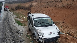 İki ayrı trafik kazasında: 1 ölü 9 yaralı