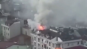 Kadıköy'de yangın paniği: 1 yaralı