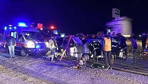 Kafa kafaya çarpıştı: 4 yaralı