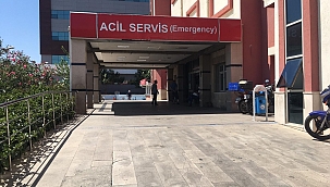 Kayınpeder gelinini sırtından vurdu 