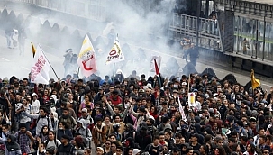 Kolombiya'da vergi reformu protestosu 