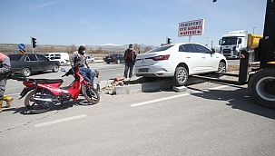 Konya'da trafik kazası: 2 yaralı