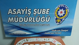 Kumar oynayan 4 şahsa idari para cezası 