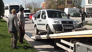 Kütahya'da trafik kazası: 1 yaralı 