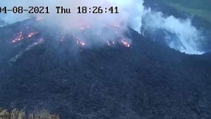La Soufriere Yanardağı hareketlendi 