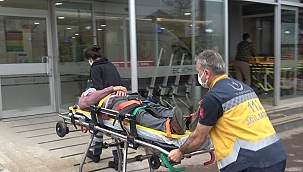 Metal fabrikasında iş kazası: 1 yaralı 