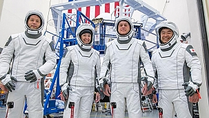NASA uzaya 4 astronot gönderdi